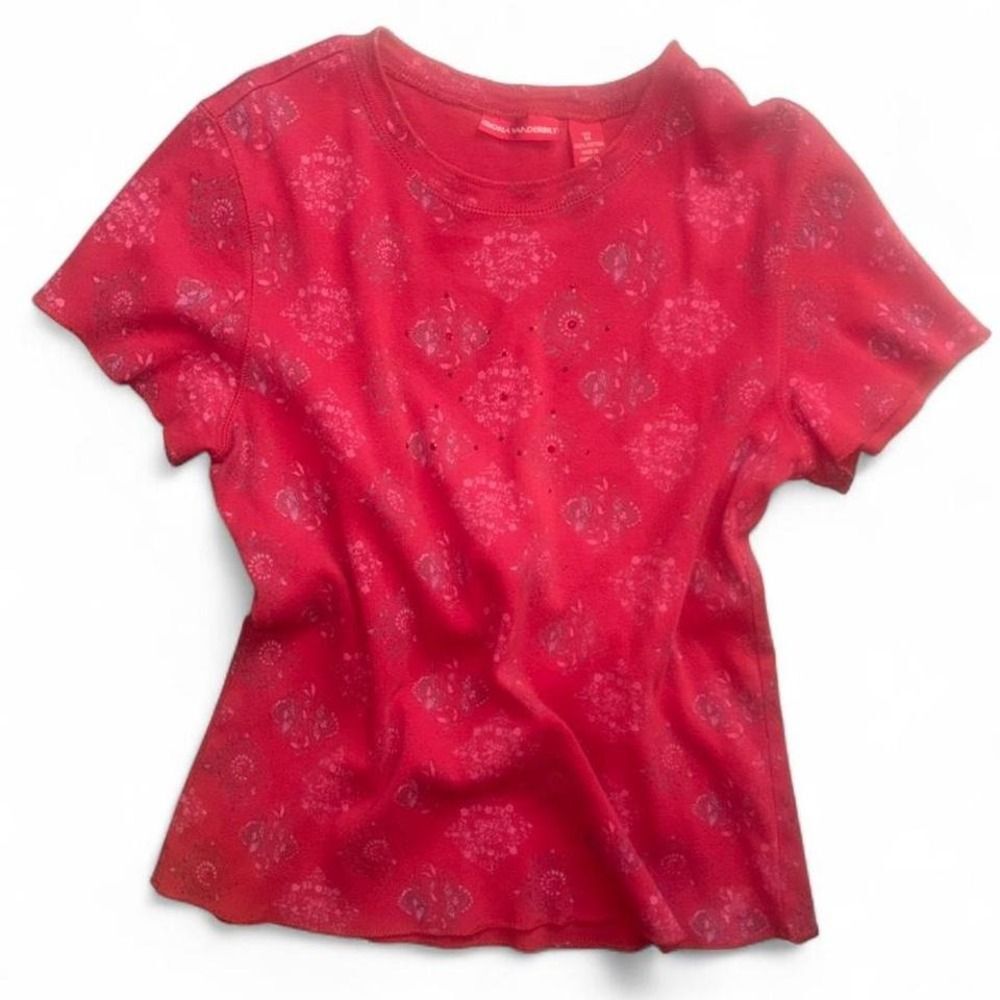 Gloria-vanderbilt Women's Red T-shirt